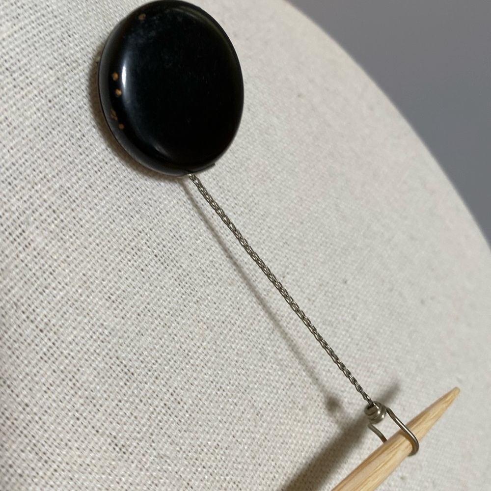 Antique Ketcham & McDougall Retractable Pin Brooch